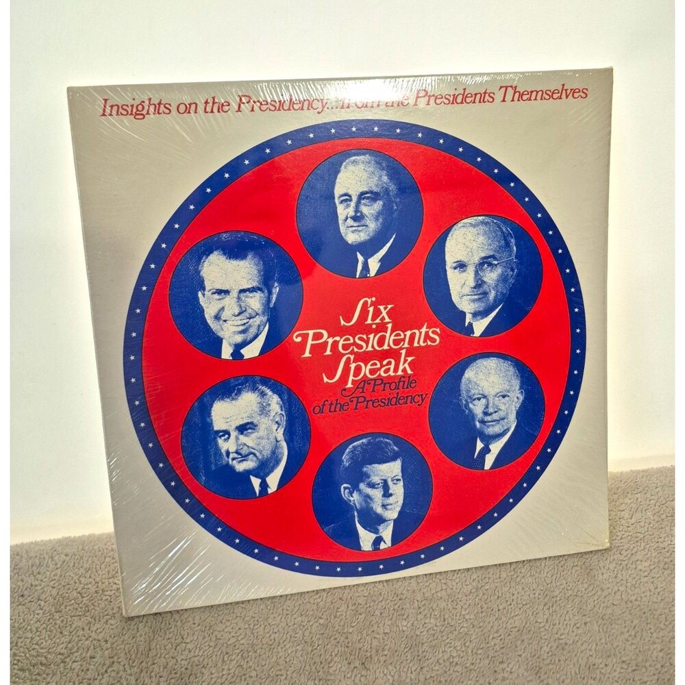Columbia Six Presidents Speak: A Profile of the Presidency Vinyl C11006 Sealed
